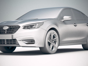 Subaru Legacy 2020 3D Model
