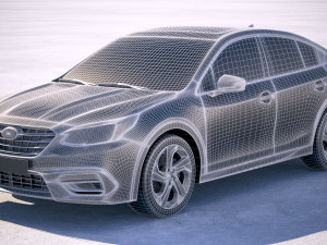 Subaru Legacy 2020 3D Model