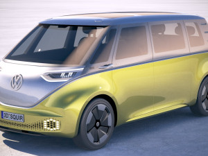 Volkswagen ID Buzz 2020 3Dモデル