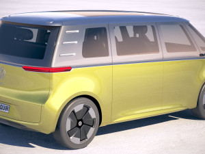 Volkswagen ID Buzz 2020 3D Model