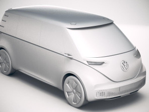 Volkswagen ID Buzz 2020 3D Model