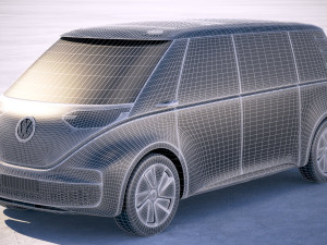 Volkswagen ID Buzz 2020 3D Model