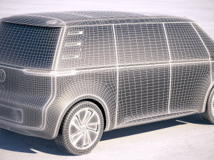 Volkswagen ID Buzz 2020 3D Model