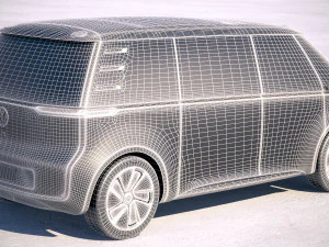 Volkswagen ID Buzz 2020 3D Model