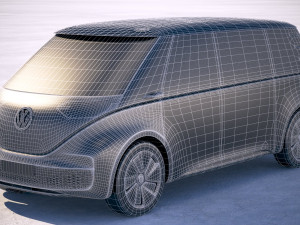 Volkswagen ID Buzz 2020 3D Model