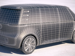 Volkswagen ID Buzz 2020 3D Model