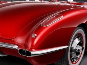 Chevrolet Corvette C1 3D-Modell