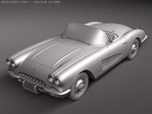 Chevrolet Corvette C1 Model 3D