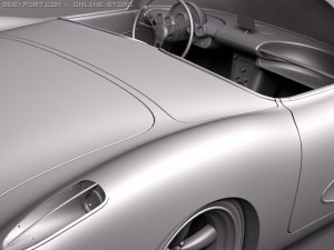 Chevrolet Corvette C1 Custom Modelo 3D