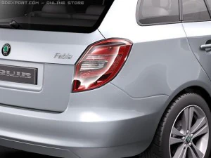 Skoda Fabia Combi 2011 3D Model