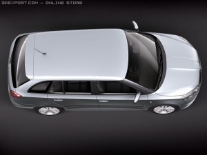 Skoda Fabia Combi 2011 Model 3D