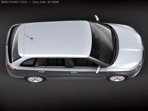 Skoda Fabia Combi 2011 3D Model