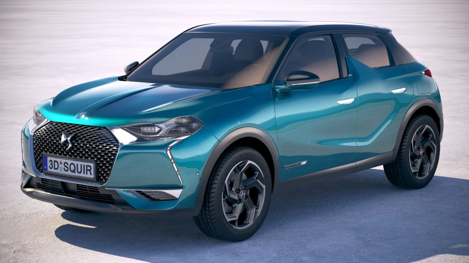 DS 3 Crossback 2019 Modelo 3D .c4d .max .obj .3ds .fbx .stl .blend