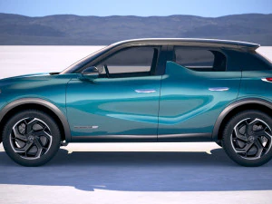 DS 3 Crossback 2019 Modelo 3D