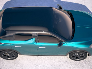DS 3 Crossback 2019 Model 3D