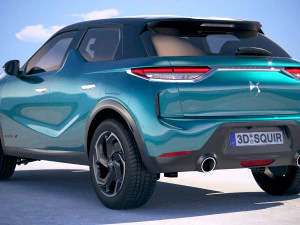 DS 3 Crossback 2019 Modelo 3D