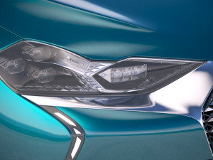 DS 3 Crossback 2019 Model 3D