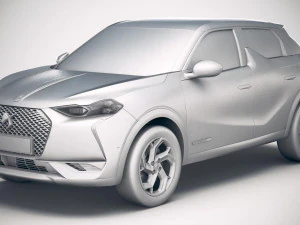 DS 3 Crossback 2019 Modelo 3D