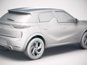 DS 3 Crossback 2019 Model 3D