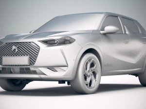 DS 3 Crossback 2019 Modelo 3D