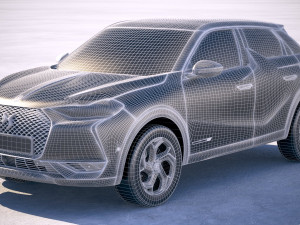 DS 3 Crossback 2019 Model 3D
