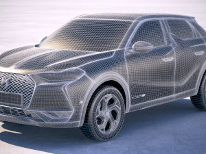 DS 3 Crossback 2019 Modelo 3D
