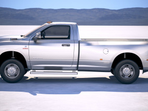 Ram 3500 HD Single Cab 2019 3D Model