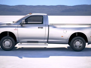 Ram 3500 HD Single Cab 2019 3D Model