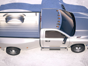 Ram 3500 HD Single Cab 2019 3D Model