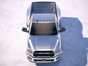 Ram 3500 HD Single Cab 2019 3D Model