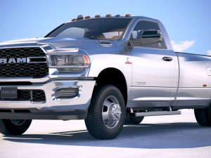 Ram 3500 HD Single Cab 2019 3D Model