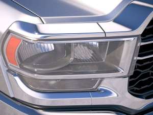 Ram 3500 HD Single Cab 2019 3D Model