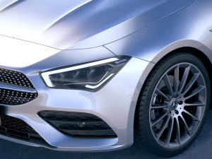 Mercedes-Benz CLA Shooting Brake 2020 Model 3D