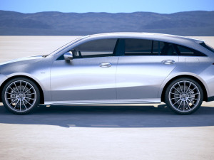 Mercedes-Benz CLA Shooting Brake 2020 Model 3D