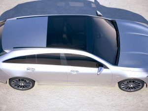 Mercedes-Benz CLA Shooting Brake 2020 Model 3D