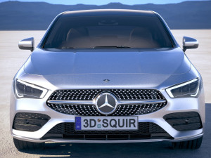 Mercedes-Benz CLA Shooting Brake 2020 Model 3D