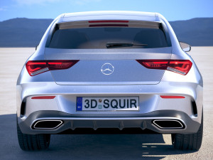 Mercedes-Benz CLA Shooting Brake 2020 Model 3D