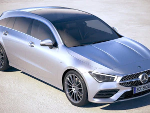 Mercedes-Benz CLA Shooting Brake 2020 3D Model