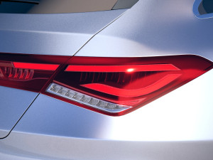 Mercedes-Benz CLA Shooting Brake 2020 Model 3D