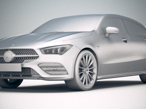 Mercedes-Benz CLA Shooting Brake 2020 Model 3D