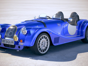 Morgan Plus 8 50th Anniversary 2018 3D Model