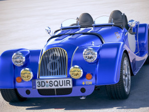 Morgan Plus 8 50th Anniversary 2018 Modelo 3D
