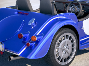 Morgan Plus 8 50th Anniversary 2018 Modelo 3D