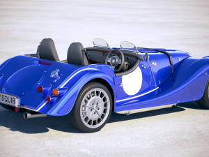 Morgan Plus 8 50th Anniversary 2018 Modelo 3D