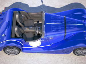 Morgan Plus 8 50th Anniversary 2018 Modelo 3D