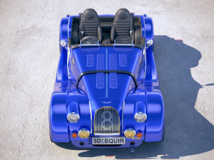 Morgan Plus 8 50th Anniversary 2018 Modelo 3D