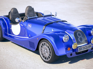 Morgan Plus 8 50th Anniversary 2018 Modelo 3D