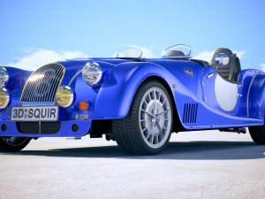 Morgan Plus 8 50th Anniversary 2018 Modelo 3D