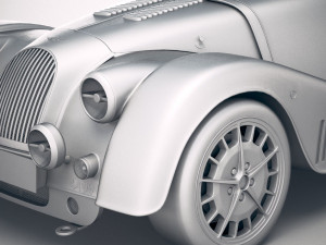 Morgan Plus 8 50th Anniversary 2018 Modelo 3D