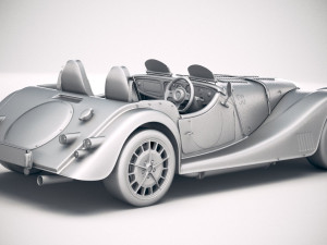 Morgan Plus 8 50th Anniversary 2018 Modelo 3D